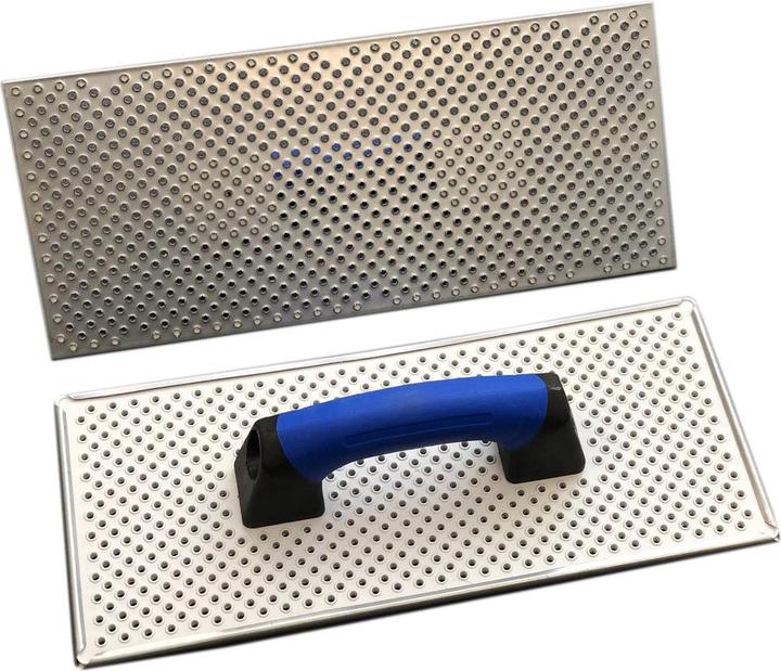 Actual product image Tectool Rasp Board With Sheet Steel, Soft Grip
