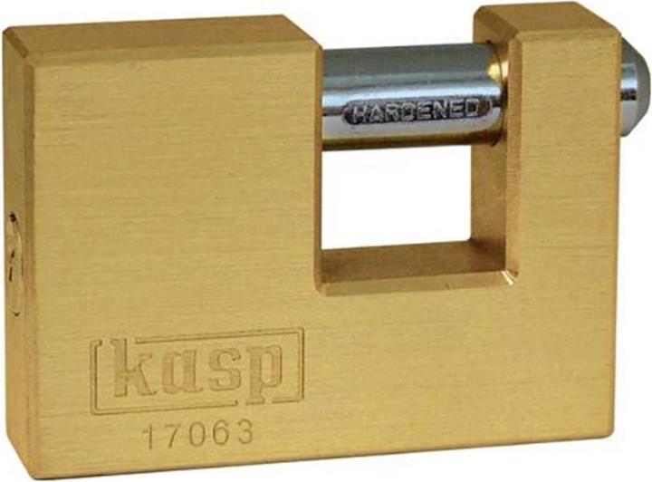 Immagine prodotto Kasp Mono-Blockschloss, Messing, 63 mm