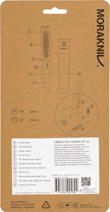 Immagine prodotto Morakniv Garberg (10.90 cm)