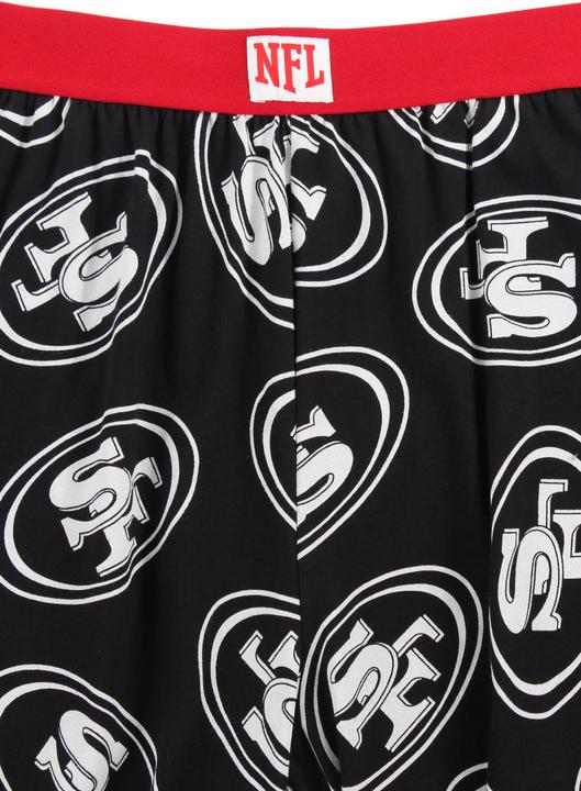 Produktbild Recovered NFL - San Francisco 49ers - Outline Logo Black Loungehose XL (XL)