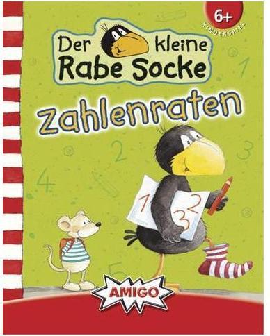 Produktbild Amigo Zahlenraten Rabe Socke, d ab 6 Jahren, 2-5 Spieler, Lernspiel, Dauer 15 Min. (Deutsch)