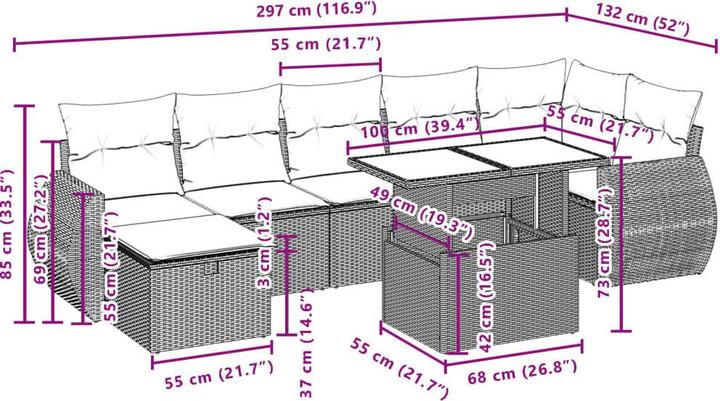 Produktbild vidaXL Vance