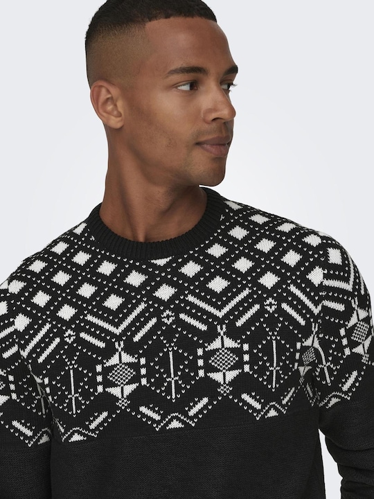Produktbild Only & Sons ONSEZ REG 7 JAQ CREW KNIT Strickpullover (L)