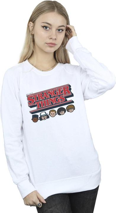 Produktbild Netflix Stranger Things Caricature Logo Sweatshirt (XL)