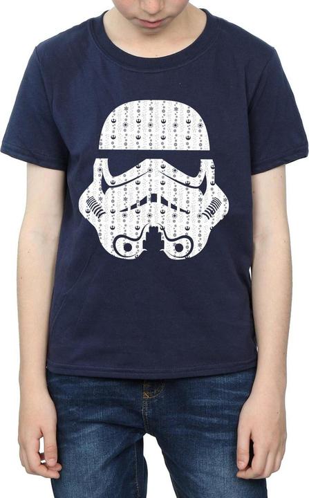Produktbild Star Wars Christmas Stormtrooper Helmet TShirt Jungen (116)