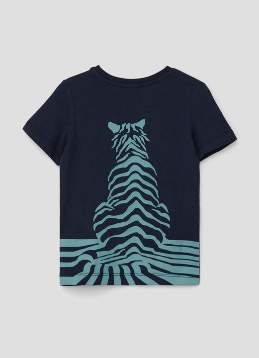 Produktbild S.Oliver T-Shirt T-Shirt mit Rückenprint (104, 110)