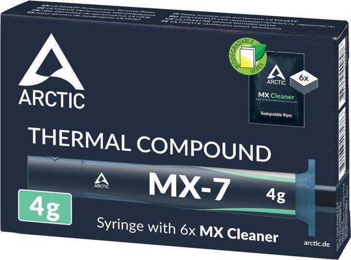 Image du produit Arctic CPC ACC Paste 4g MX-7 +6pcs MX Cleaner (4 g)