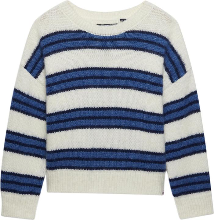 Image du produit Superdry Pull en maille rayé brossé décontracté femme (L)