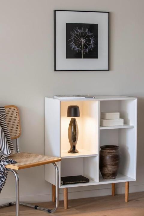 Produktbild Konstsmide Akku-Tischleuchte Biot LED 2200/2700K, Dimmbar - Schwarz (120 lm)