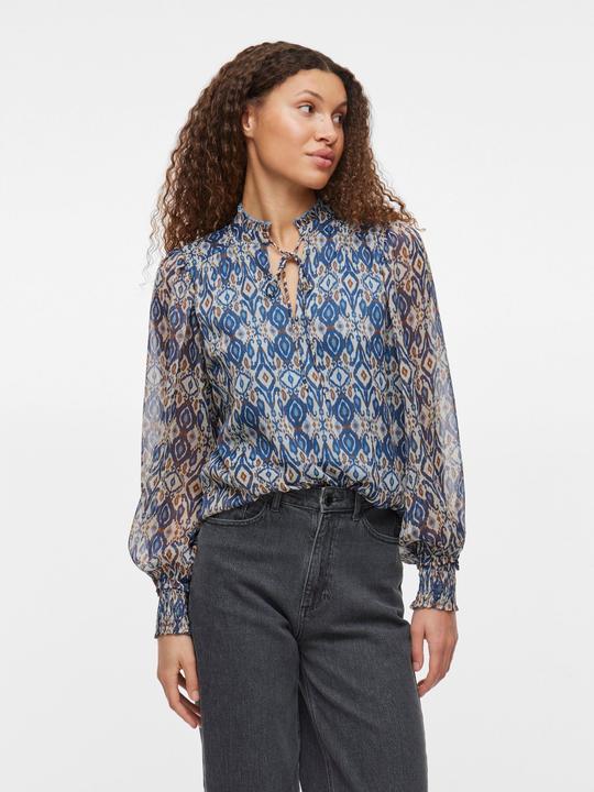 Image du produit Vila High Neck Oberteil mit langen Ärmeln (36)