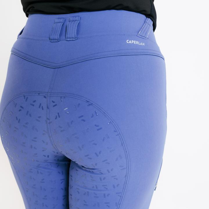 Produktbild Fouganza Reithose 900 Full Grip Damen blau (XL)