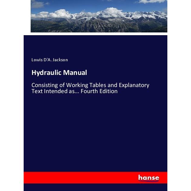 Hydraulic Manual, Fachbücher