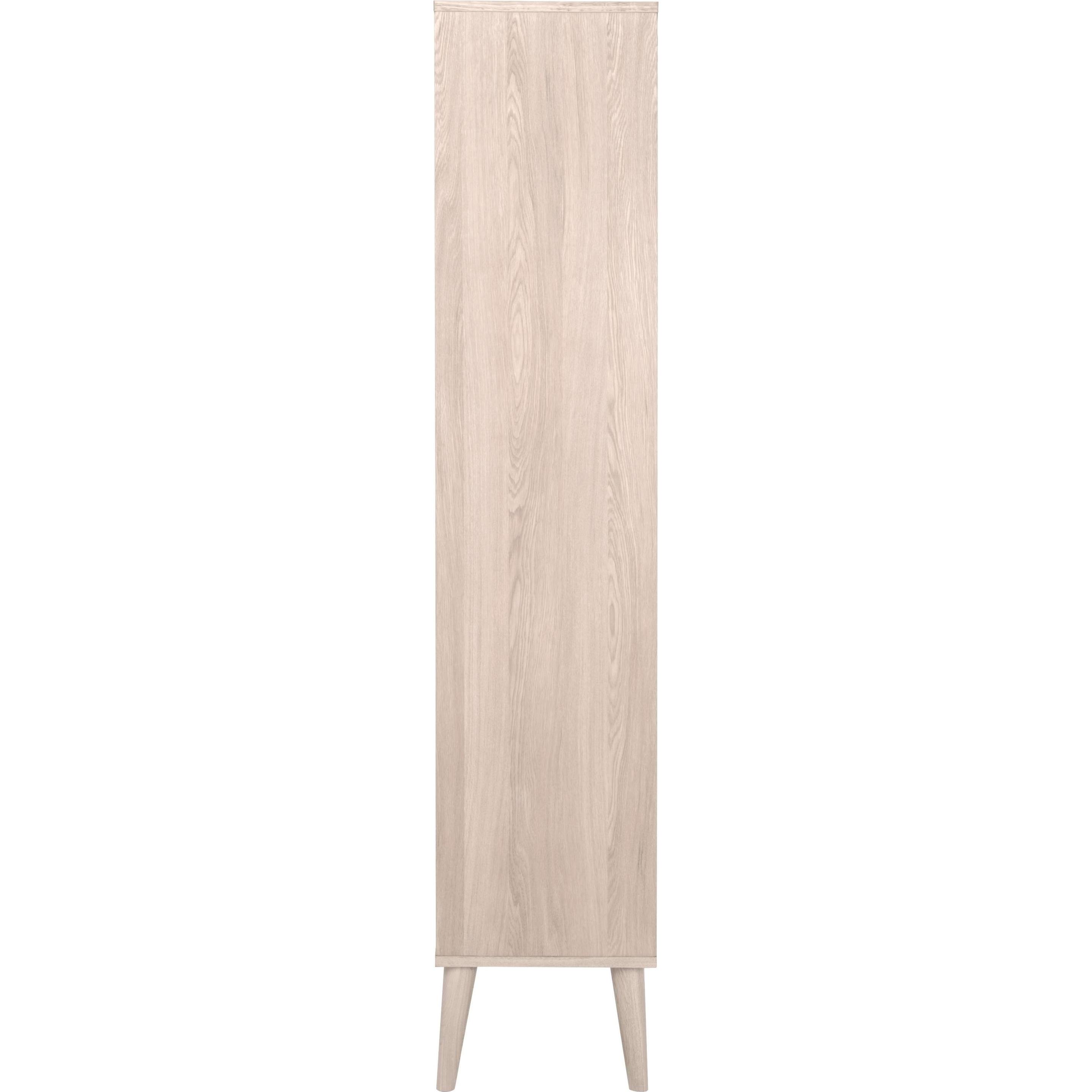 Thumbnail - AC Design, Vitrine + Buffetschrank, Vitrine Philli Weiss pigmentiert (80 x 37 x 178 cm)