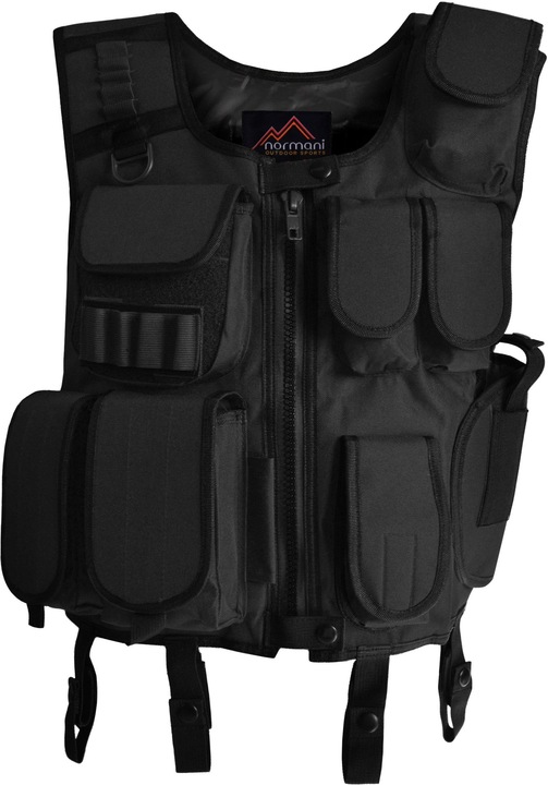Produktbild Normani Weste mit abnehmbarem Klett-Patch Tac Charge-V (5XL)
