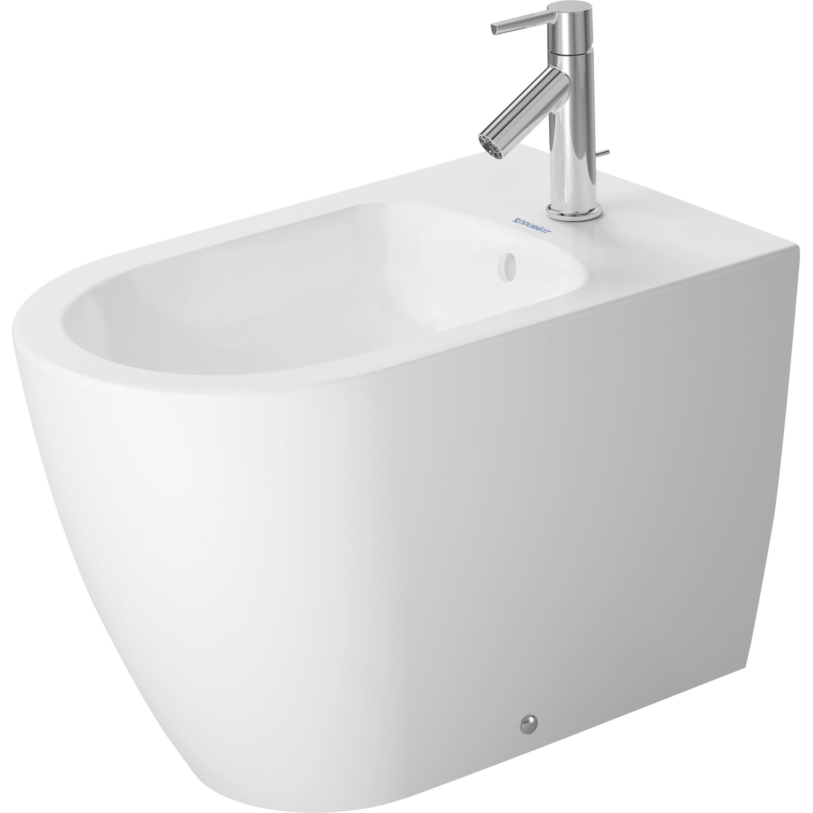 Duravit, Toilette, Sbid ME by Starck BACK-TO-WALL m ÜL m HLB 370x600mm 1 HL bianco satinato
