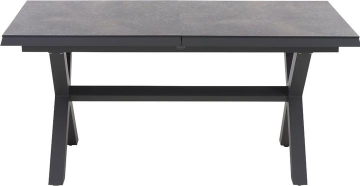Produktbild Siena Garden Sincro Ausziehtisch 160/200x90cm matt anthrazit / HPL titan (90 cm)