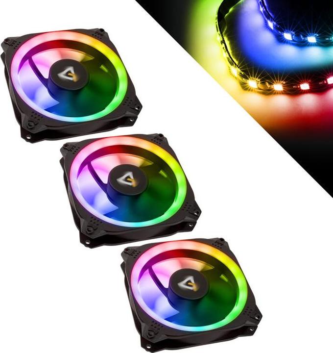Produktbild Antec Prizm 120 ARGB (120 mm, 3 x)