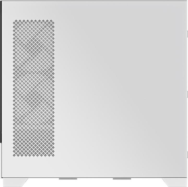 Actual product image Gigabyte case GB-C201PI - Mid tower - 2xUSB 3.0 - 3x 120mm ARGB Fan - white (mATX, Mini-ITX)