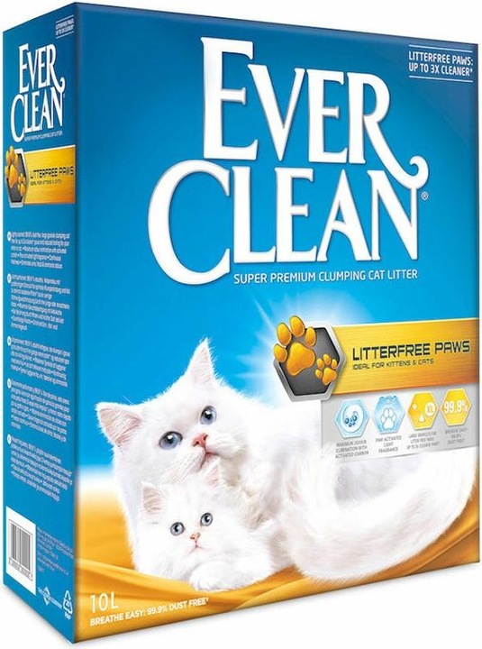 Everclean Litterfree Paws (Fragrant, Neutralizing, Non-dusting, Clumping, 9.50 kg)