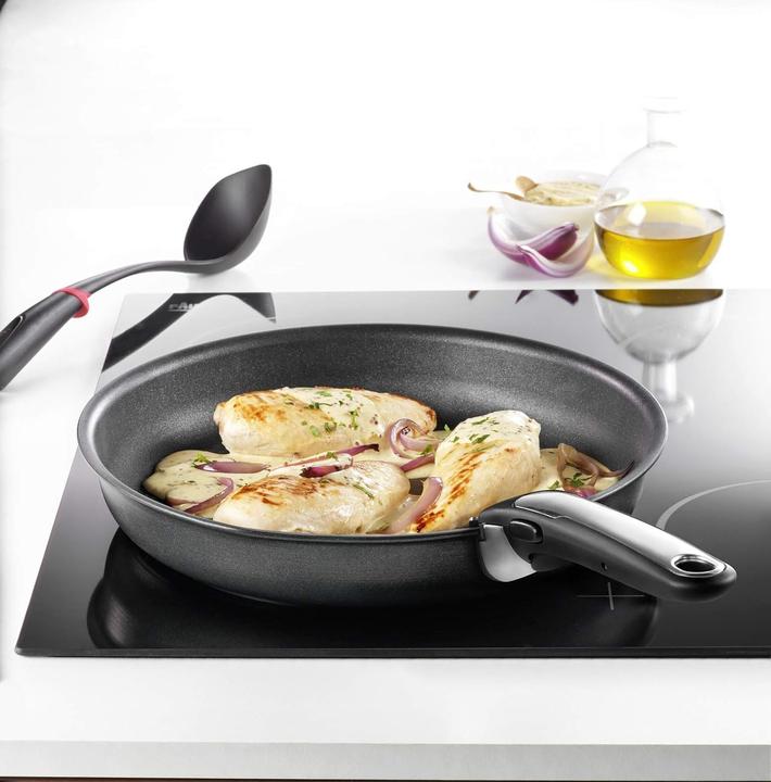 Image du produit Tefal L7649253 Frypan set Ingenio Ultimate, 3 pieces, Black (Set de poêles + casseroles, Aluminium)