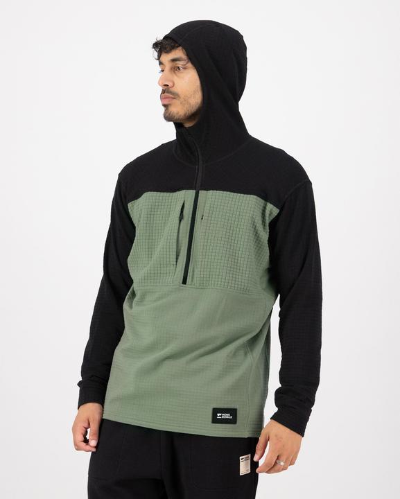 Produktbild Mons Royale Offgrid Merino Fleece 1/2 Zip Long Sleeve (S)