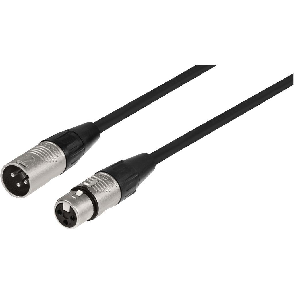 Monacor Cavo di prolunga XLR (0.50 m, XLR), Cavo audio