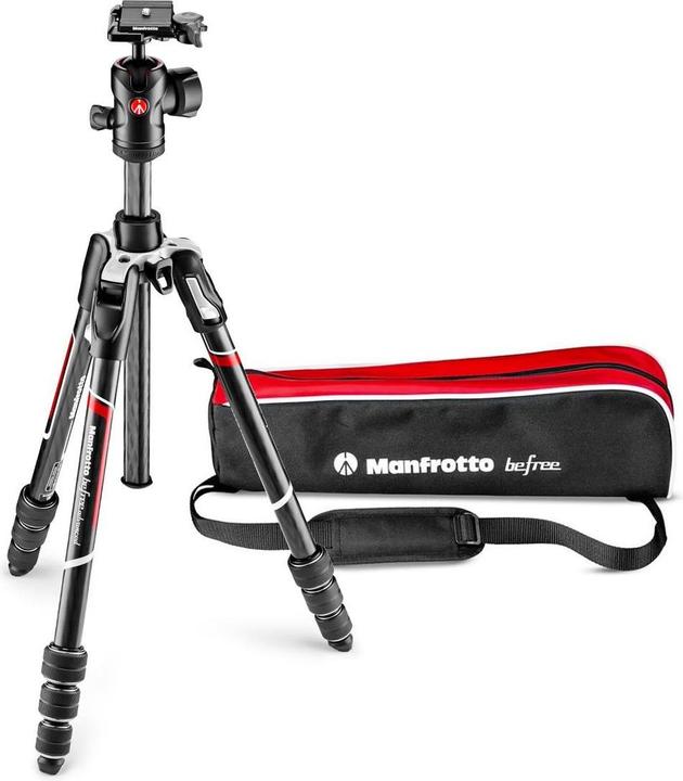 Image du produit Manfrotto Trépied de voyage en fibre de carbone Advanced gratuit (Carbone)
