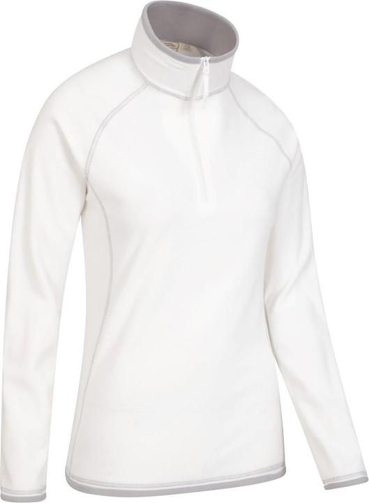 Actual product image Mountain Warehouse Womens/Ladies Montana Half Zip Fleece Top (48)