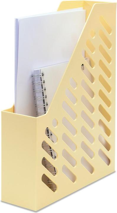 Actual product image Han Magazine file KLASSIK, DIN A4/C4, with viewing and grip hole, pastel yellow (C4, A4)