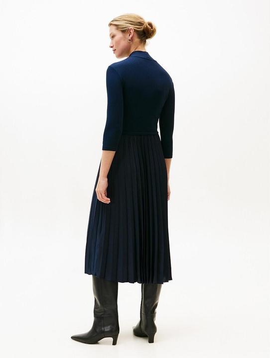 Image du produit Tommy Hilfiger Robe Midi à Côtes Fines (M)