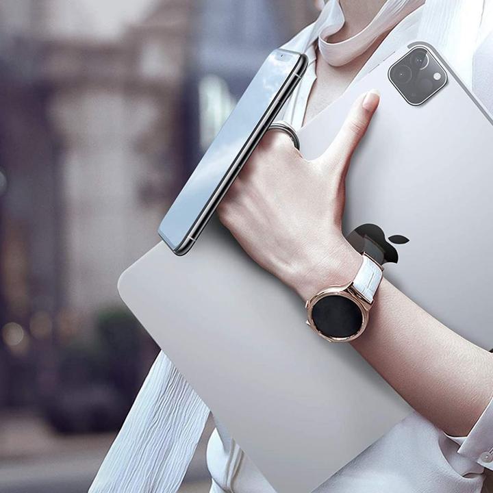 Produktbild Tech-Protect Magnetic Phone Ring holder / ring with stand function - pink flowers