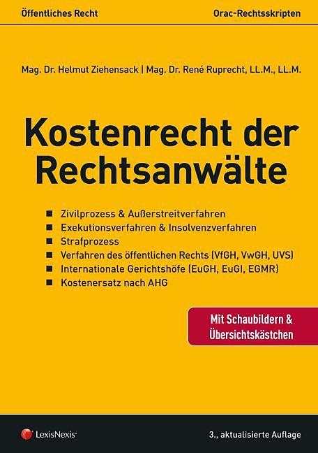 Produktbild Kostenrecht der Rechtsanwälte (f. Österreich) (Deutsch)