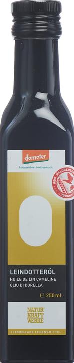 Produktbild NaturKraftWerke Leindotteröl nativ Demeter Öl (250 ml)