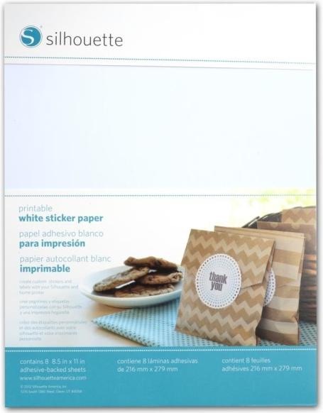 Actual product image Silhouette Printable stickers