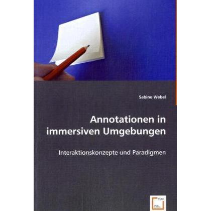 Annotationen in immersiven Umgebungen, Fachbücher