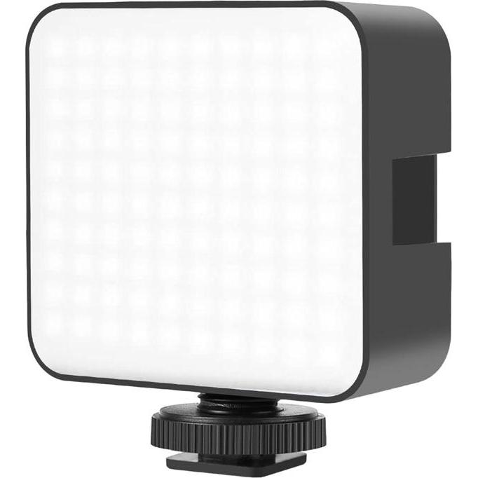 Puluz PU4141B Video Lamp Black (Videocamera), Luce continua, Nero