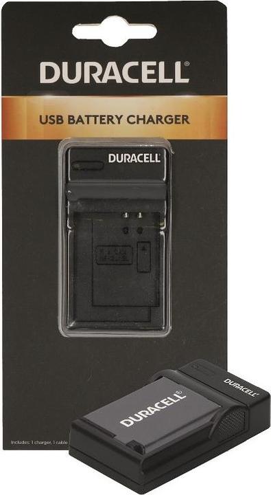 Actual product image Duracell Charger with USB cable for DRC13L/NB-13L (Camera battery charger)