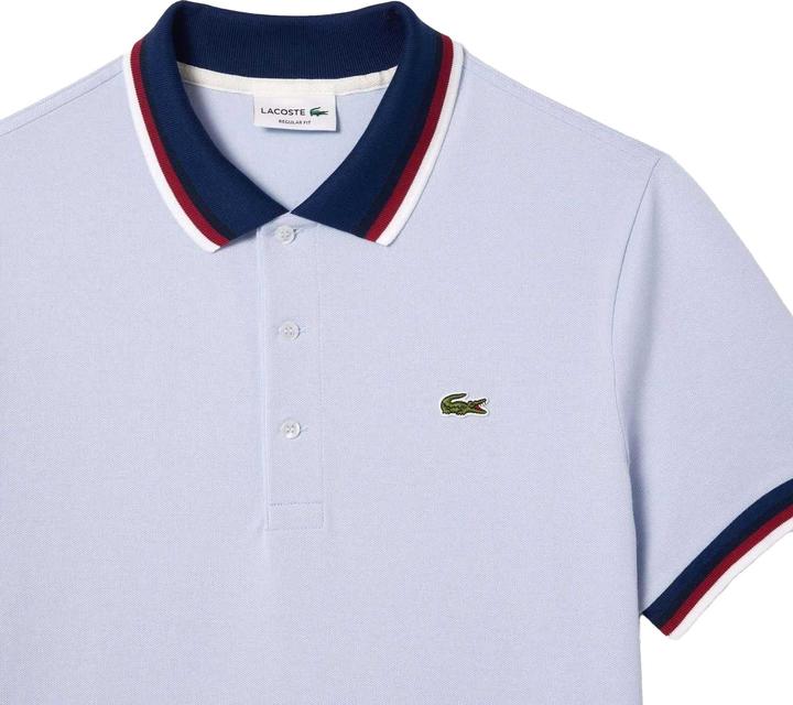 Actual product image Lacoste Mens Mini Pique Stretch Regular Polo Shirt (XS)
