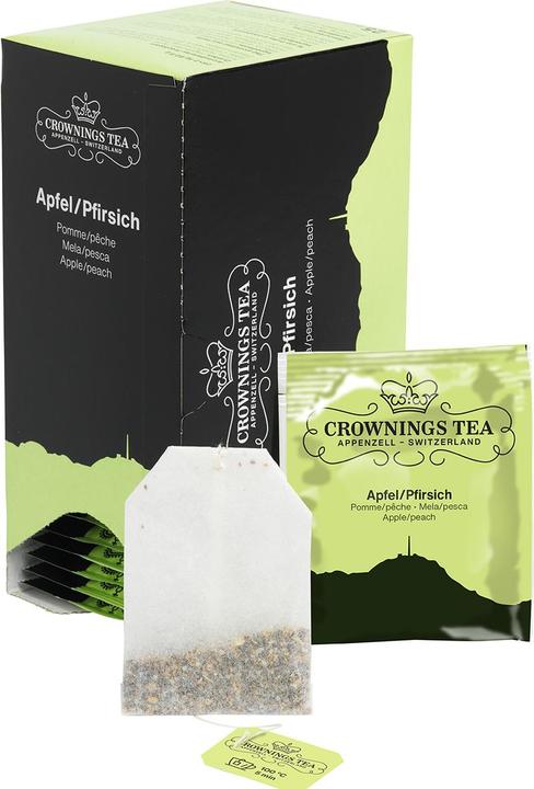 Image du produit Crowning's Tea Apfel/Pfirsich (62.50 g)