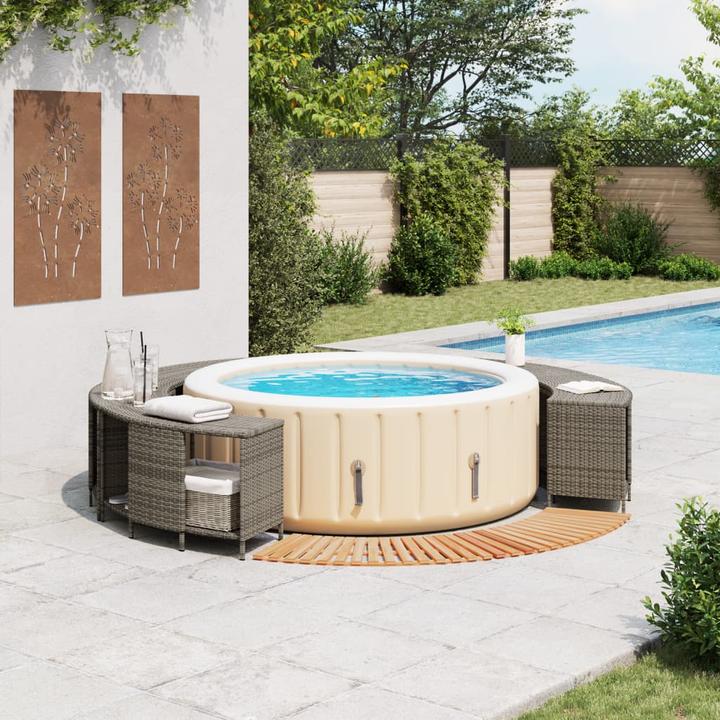 Actual product image vidaXL Whirlpool Umrandung