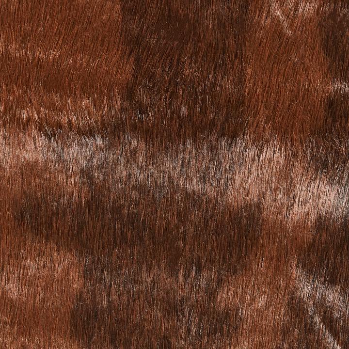 Actual product image Beliani Faux Fur Carpet Cow brown / white 130 x 170 cm BOGONG (170 x 130 cm)