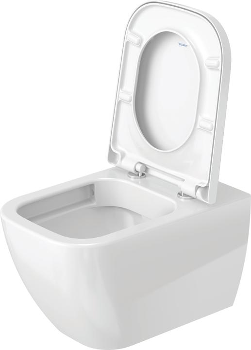 Actual product image Duravit Wall-hung WC HAPPY D.2 RIMLESS deep, 365x540mm HygieneGlaze white