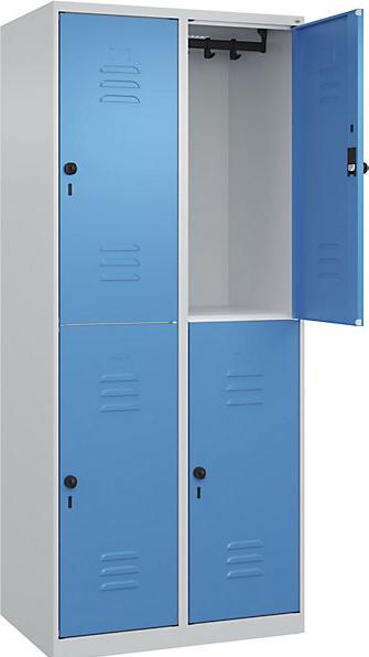 Actual product image C+P Double-decker locker Classic PLUS (80 cm, 185 cm)