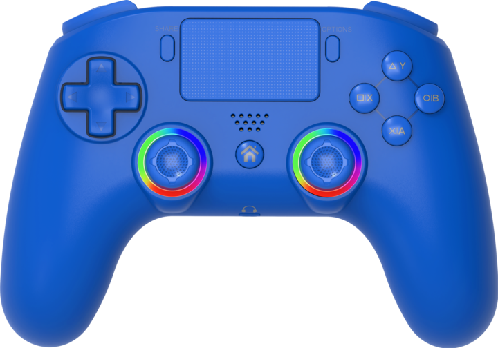 Actual product image Subsonic Wireless Led Controller Blue for PS4/PC (PC, Playstation Classic)