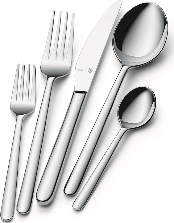 Productafbeelding WMF Bestekset 6 personen Flame Plus 30st roestvrij staal 18/10 gepolijst (30 Stuk, Bestekset)