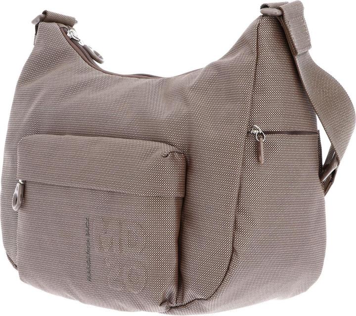 Actual product image Mandarina Duck Convertible Shoulder Bag with 3D Effect and Multiple Pockets