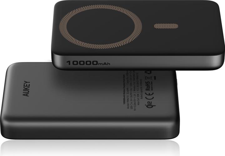 Actual product image Aukey Mag Fusion Slim (10000 mAh, 20 W, 36 Wh)