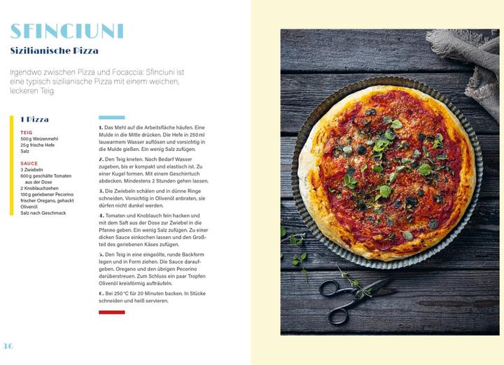 Actual product image Sizilien vegetarisch (German, Elena Teuffer, Francesca Maugeri Holmstrm, Louise Malmros Manfrinato, 2023)