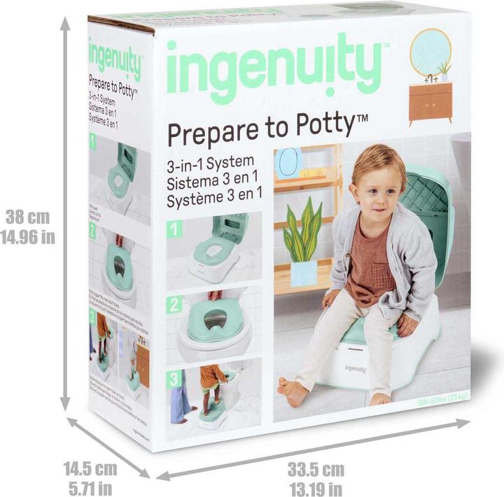 Actual product image Ingenuity Baby WC-Aufsatz