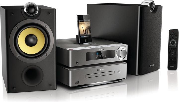 Philips Dcb8000 (Lettore CD, 2x 80 W)